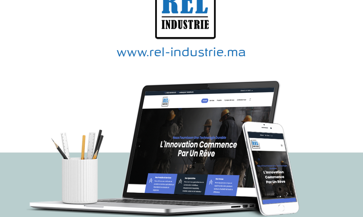 Rel industrie – site web